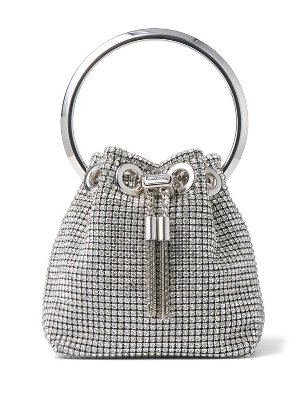 Jimmy Choo Bon Bon crystal-embellished mini bag