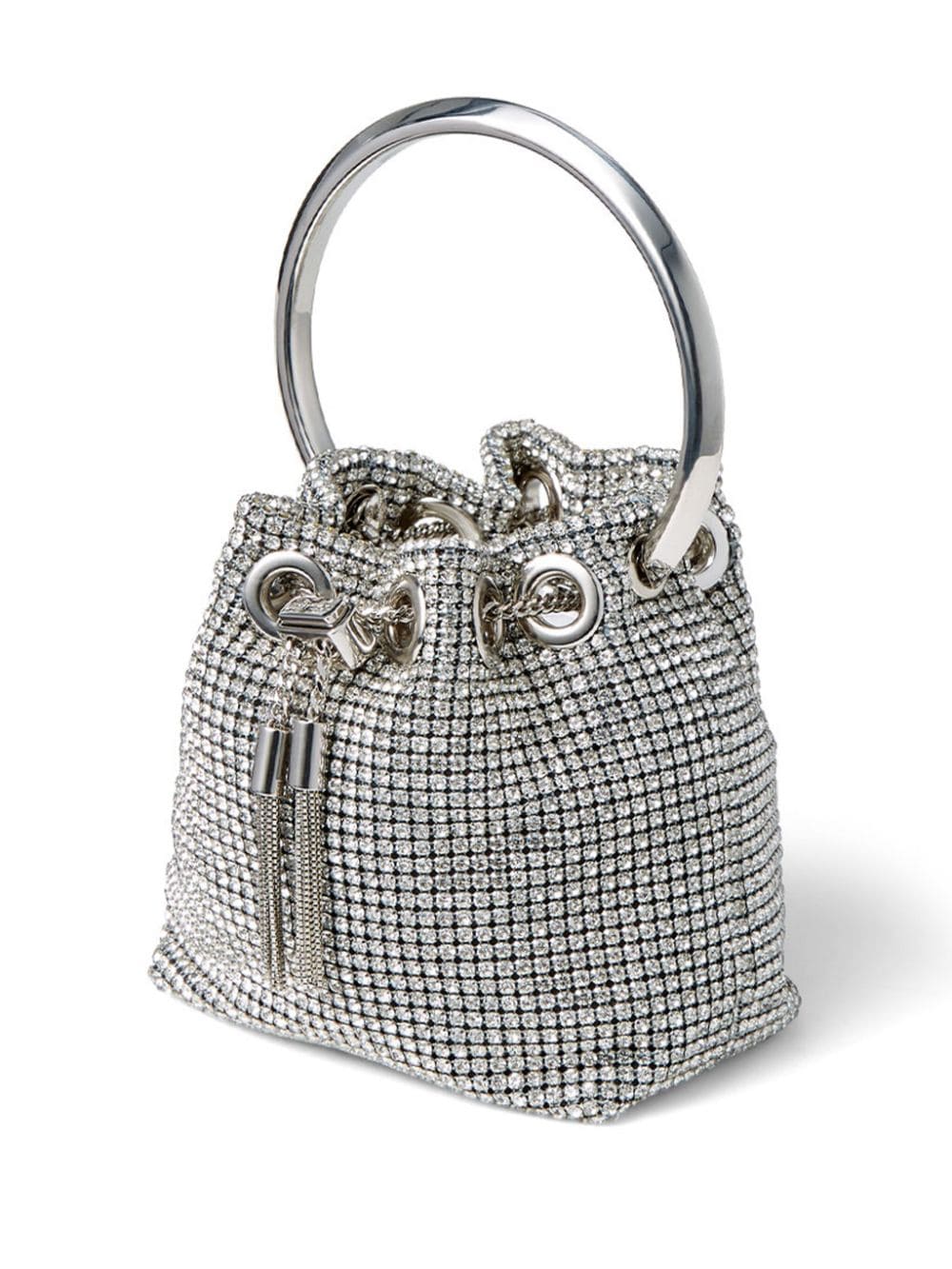 Jimmy Choo Bon Bon crystal-embellished mini bag - Image 4