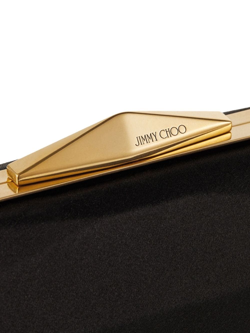 Jimmy Choo Diamond Box satin-finish clutch bag - Image 5