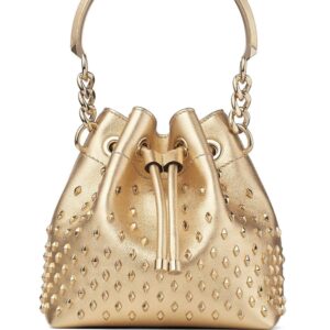 Jimmy Choo Bon Bon Bucket stud-embellishment bag