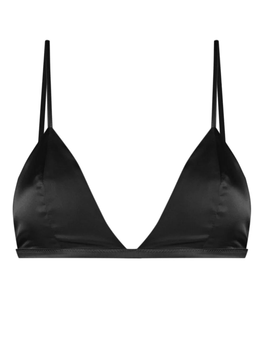 Kiki de Montparnasse triangle-cup silk bra