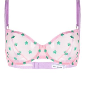 Dora Larsen  Arella embroidered balconette bra