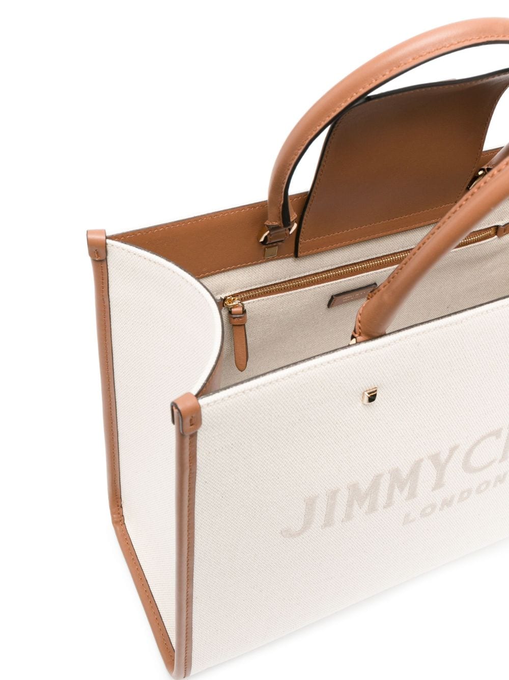 Jimmy Choo medium Avenue canvas tote bag - Image 3