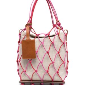 Jacquemus interwoven-design tote bag