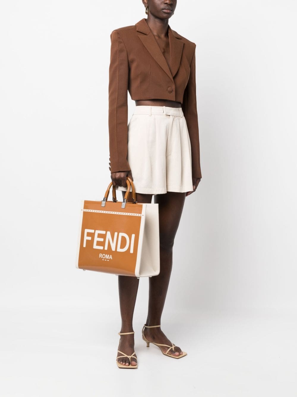 FENDI logo-print tote bag - Image 2