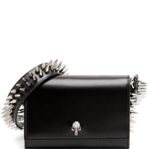 Alexander McQueen The Biker small skull bag
