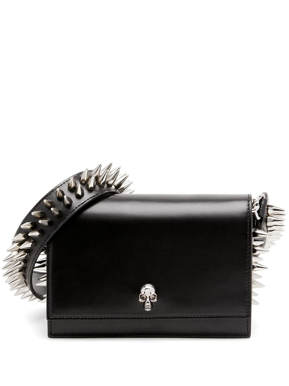Alexander McQueen The Biker small skull bag