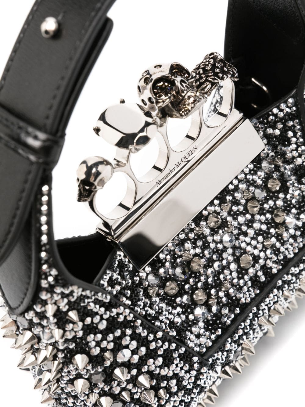 Alexander McQueen mini Jewelled Hobo bag - Image 4
