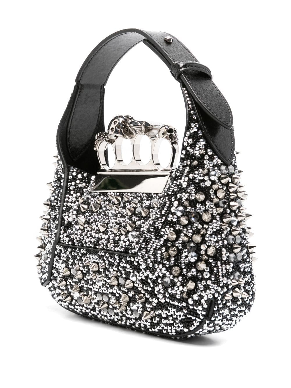 Alexander McQueen mini Jewelled Hobo bag - Image 3