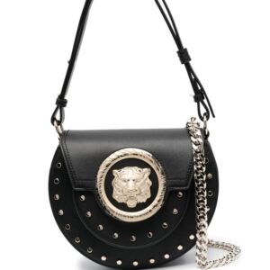 Just Cavalli Tiger head-motif shoulder bag