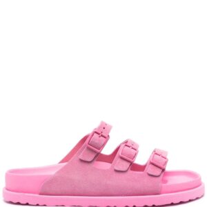 Birkenstock triple-strap design slides