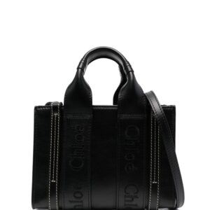 Chloé leather Woody mini bag