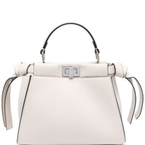 FENDI mini Peekaboo leather bag