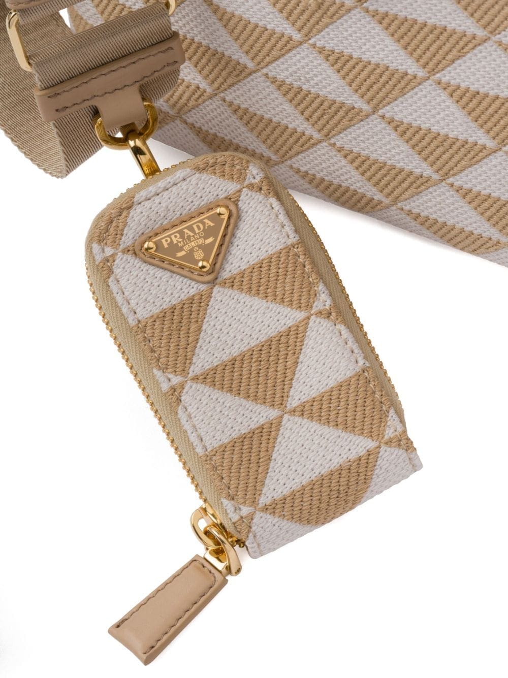 Prada Symbole embroidered tote bag - Image 3