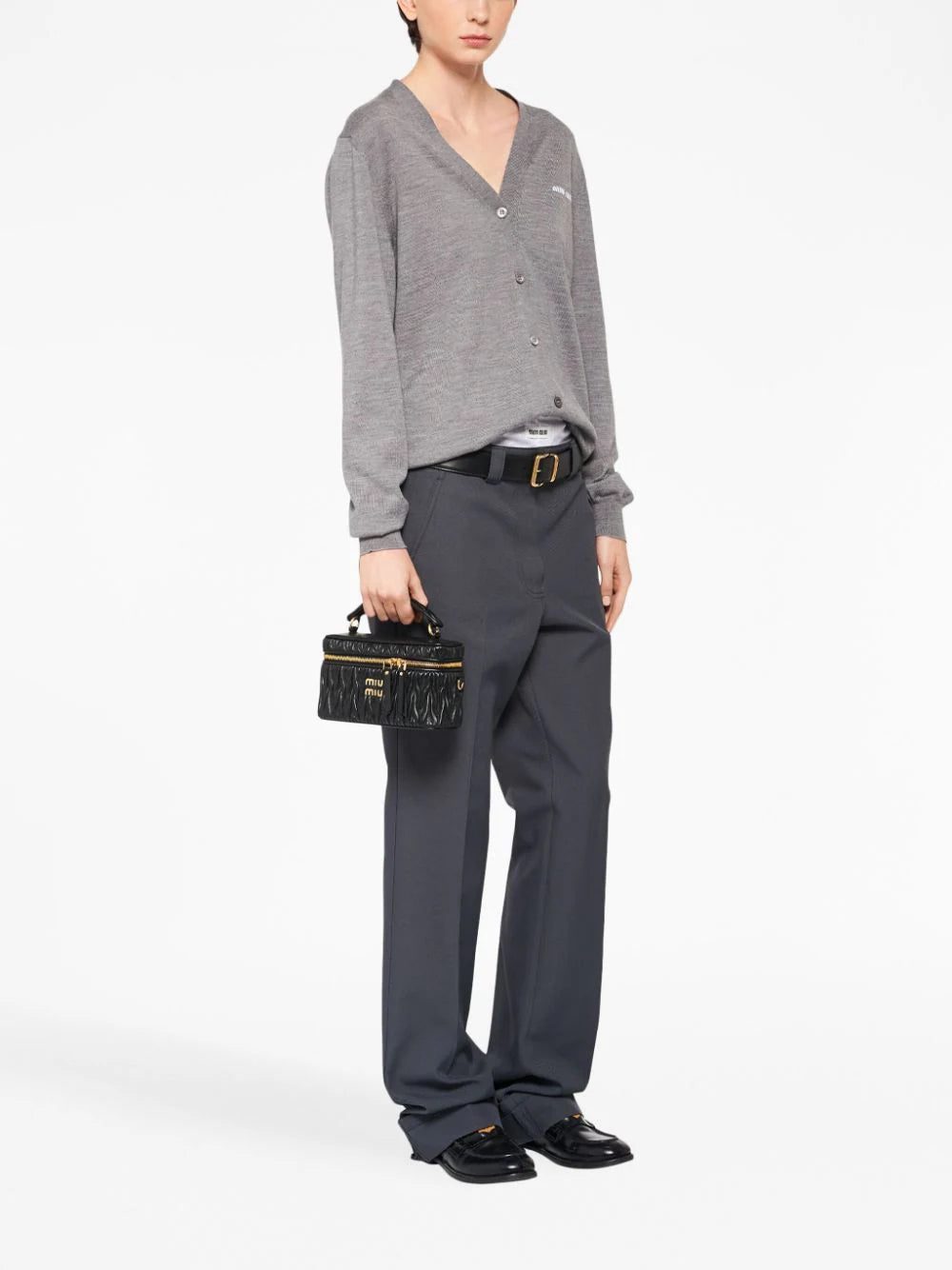 Miu Miu matelassé leather mini bag - Image 2