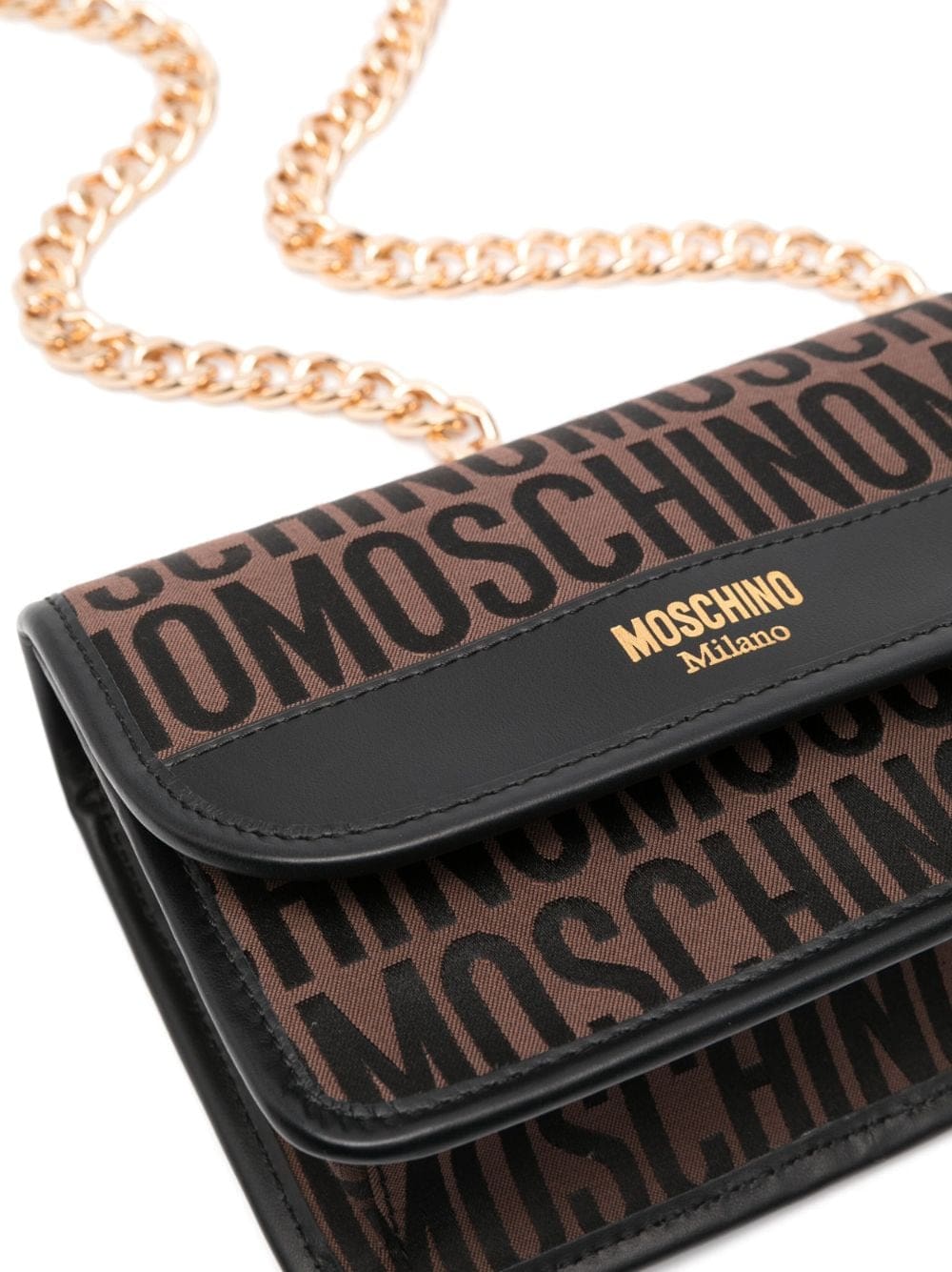 Moschino monogram-print crossbody bag - Image 4