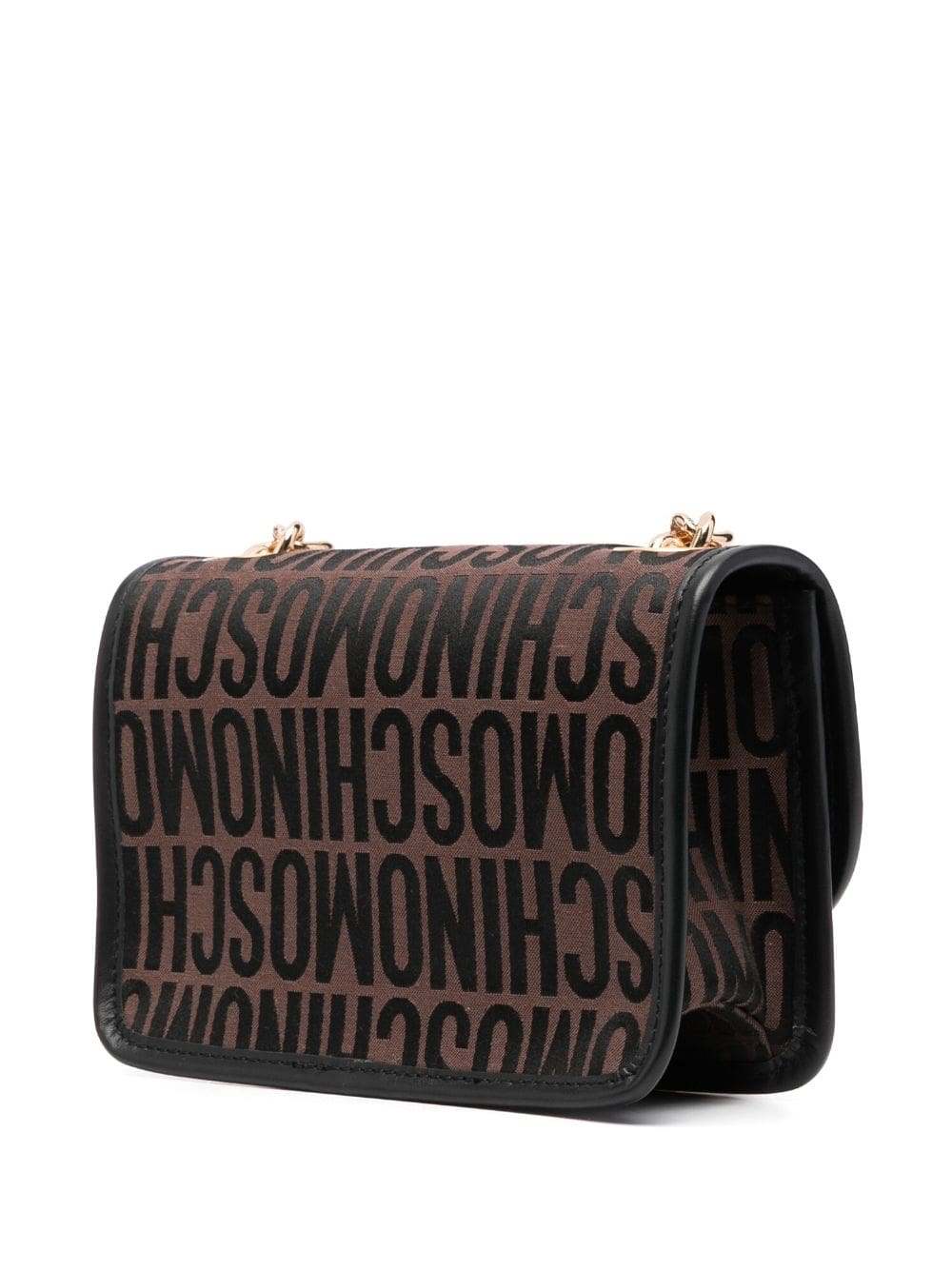 Moschino monogram-print crossbody bag - Image 3