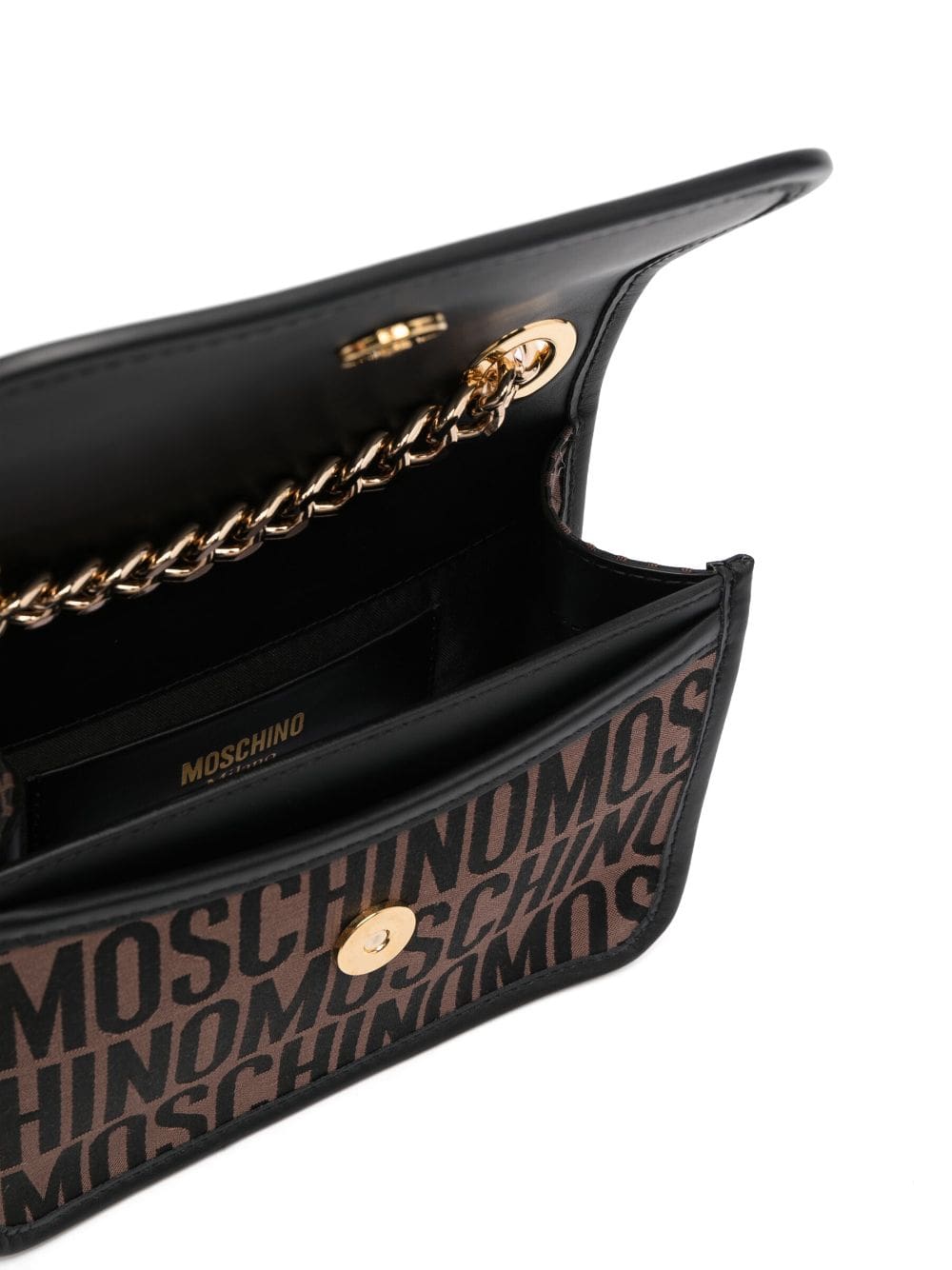 Moschino monogram-print crossbody bag - Image 5