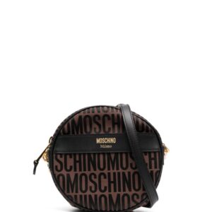 Moschino monogram-print crossbody bag
