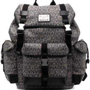 Louis Vuitton logo jacquard backpack