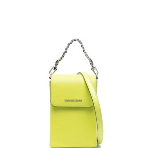 Michael Michael Kors logo-plaque leather crossbody bag