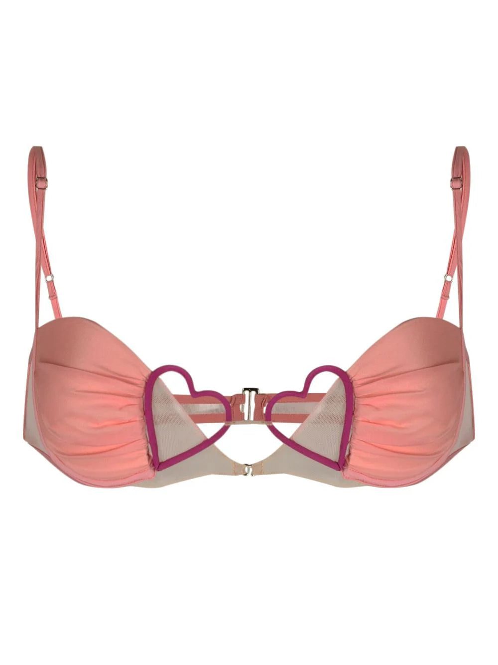 Nensi Dojaka heart-detail underwired bra