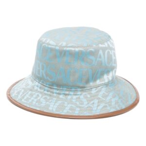 Versace Versace Allover cotton bucket hat