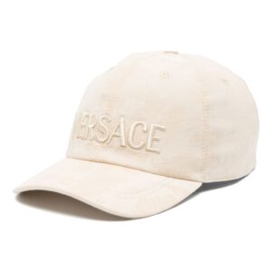 Versace logo-embroidered baseball cap