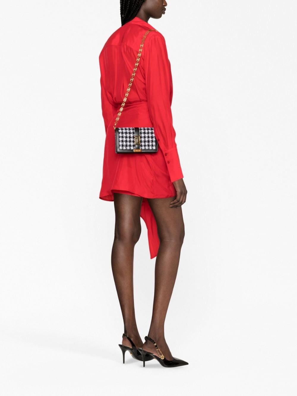 Versace Greca Goddess tweed mini bag - Image 2