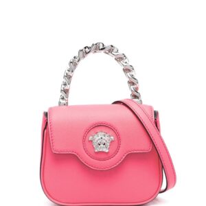 Versace La Medusa leather mini bag
