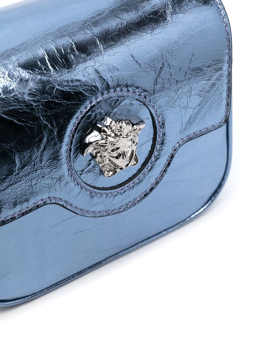 Versace La Medusa metallic leather mini bag - Image 5