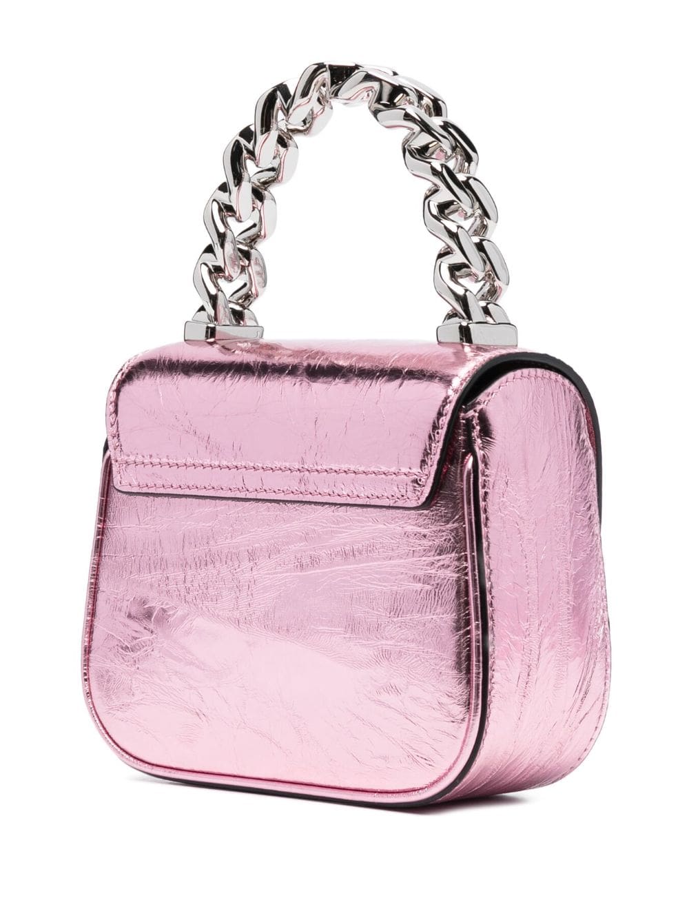 Versace La Medusa metallic leather mini bag - Image 3