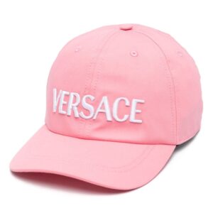 Versace embroidered-logo cotton cap