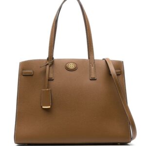 Tory Burch pebble-textured leather tote bag