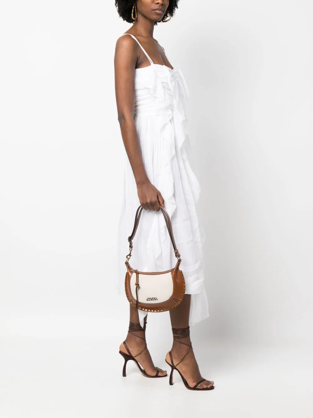 ISABEL MARANT Oskan Moon leather shoulder bag - Image 2