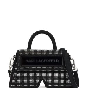 Karl Lagerfeld IKON/K crystal-embellished crossbody bag