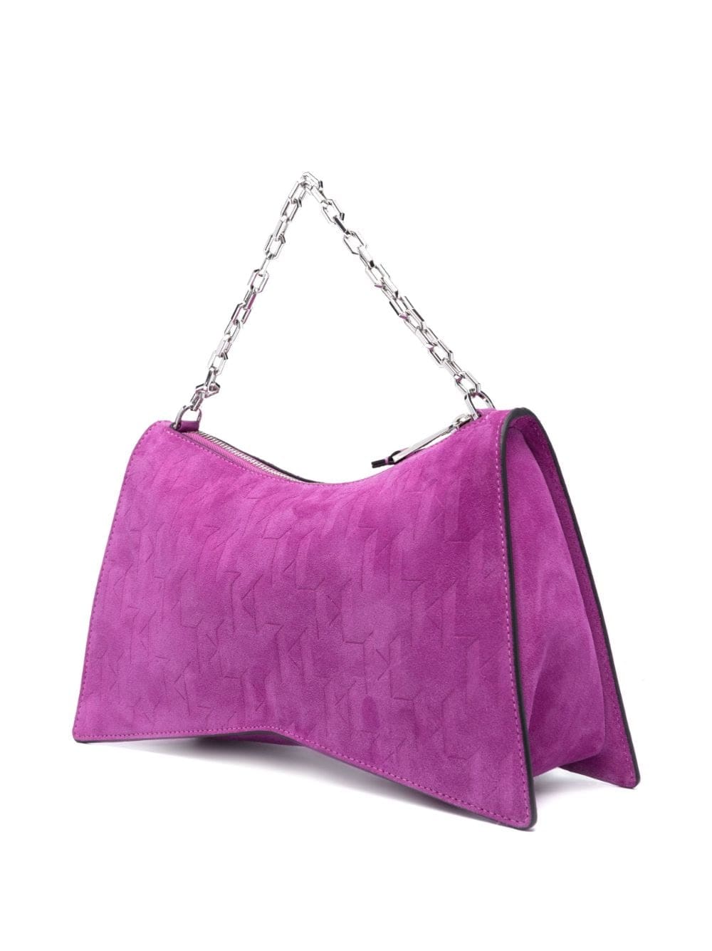 Karl Lagerfeld K/Seven Element suede shoulder bag - Image 4