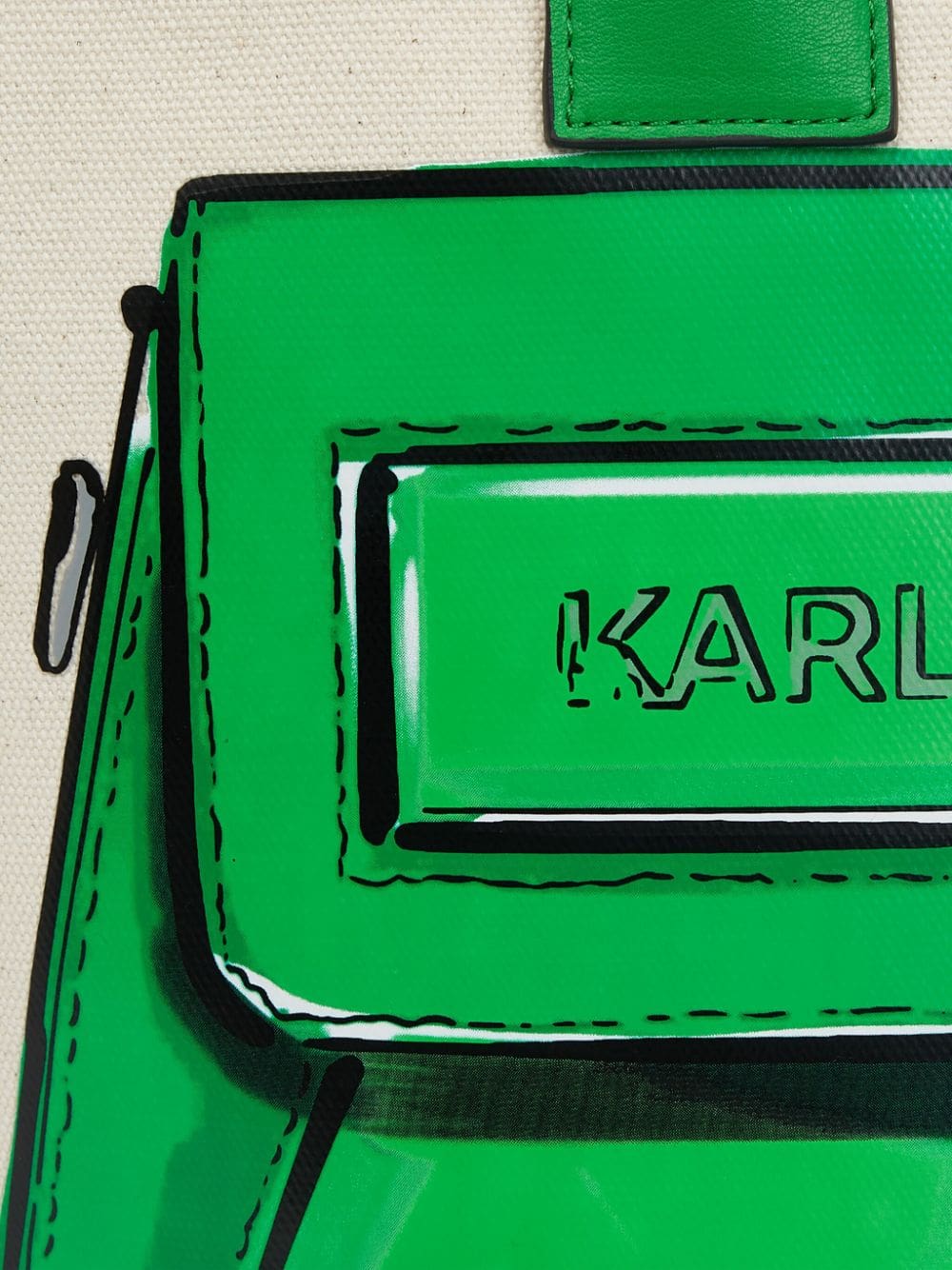 Karl Lagerfeld IKON/K canvas tote bag - Image 4