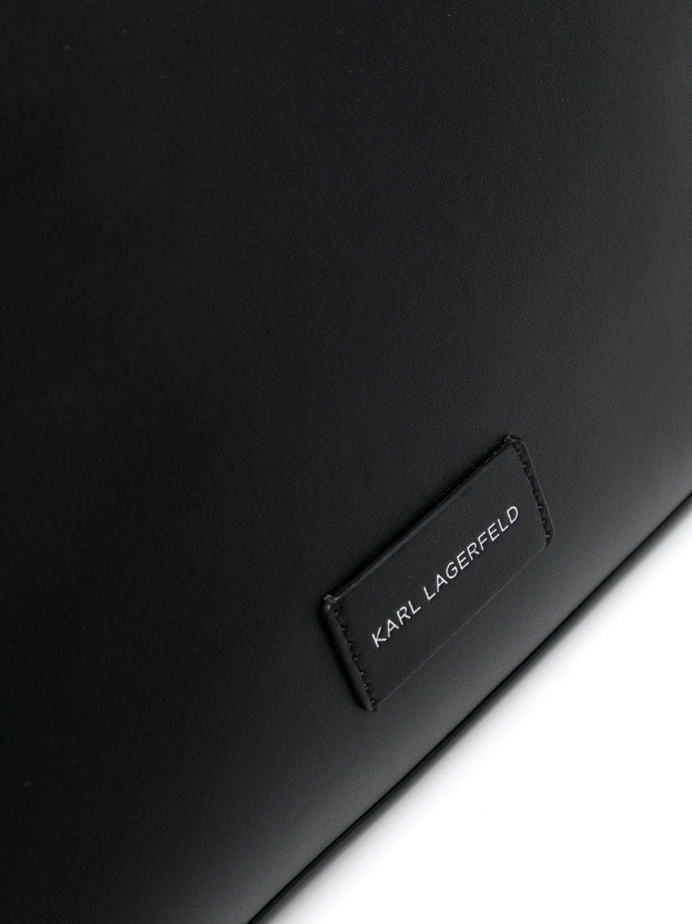 Karl Lagerfeld large K/Circle debossed-logo tote bag - Image 4