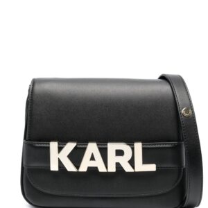 Karl Lagerfeld K/Letters logo-plaque crossbody bag