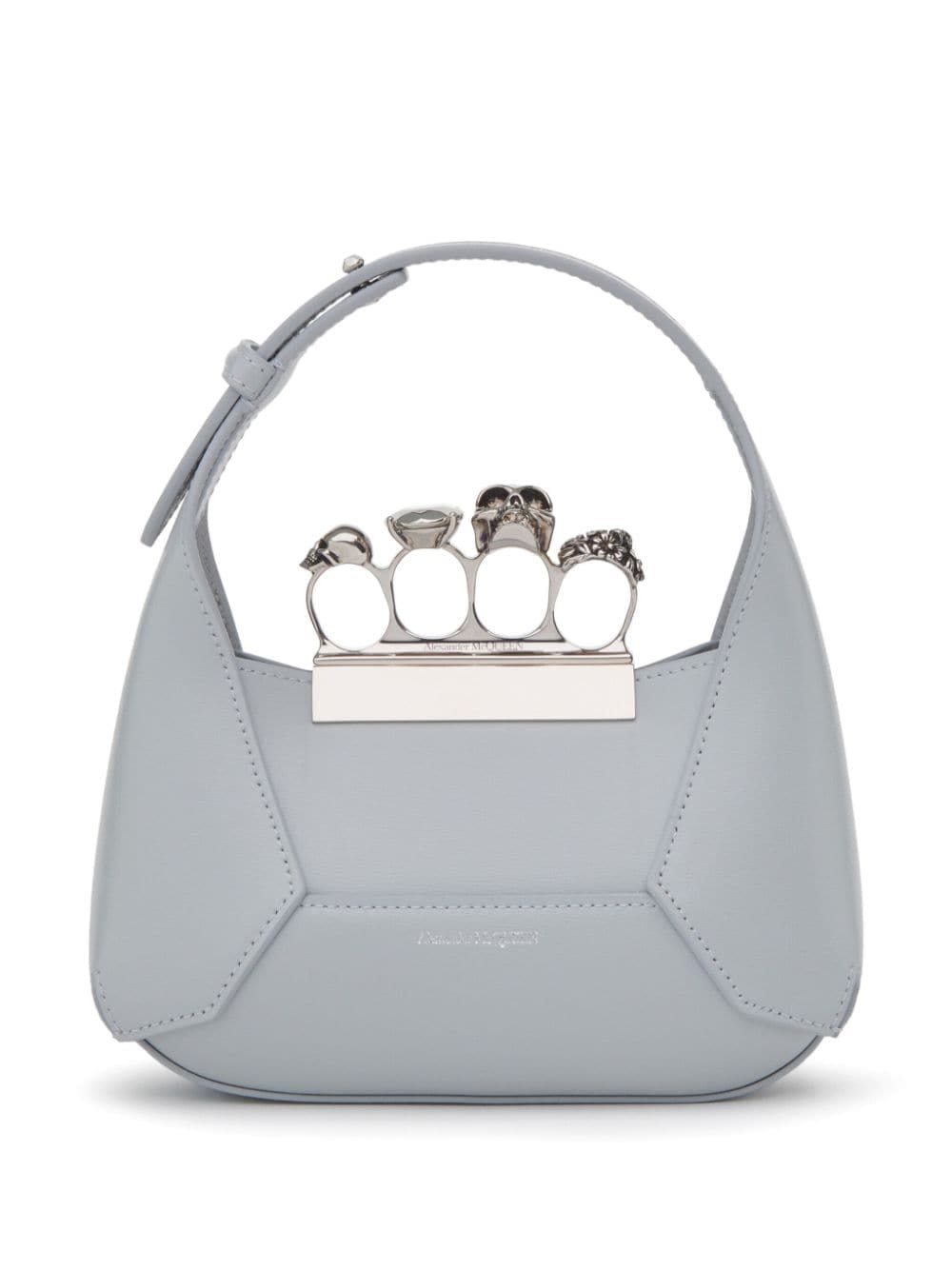 Alexander McQueen mini The Jewelled leather tote bag - Image 2