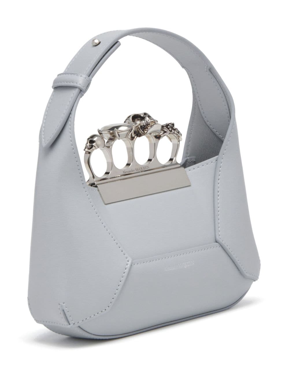 Alexander McQueen mini The Jewelled leather tote bag - Image 3