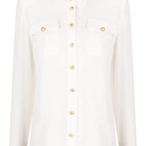 Balmain  silk crepe de chine shirt