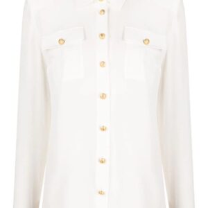 Balmain  silk crepe de chine shirt