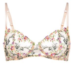 Gilda & Pearl Fiori Primavera silk bra