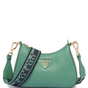 Prada logo-strap shoulder bag