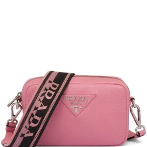 Prada logo-plaque crossbody bag
