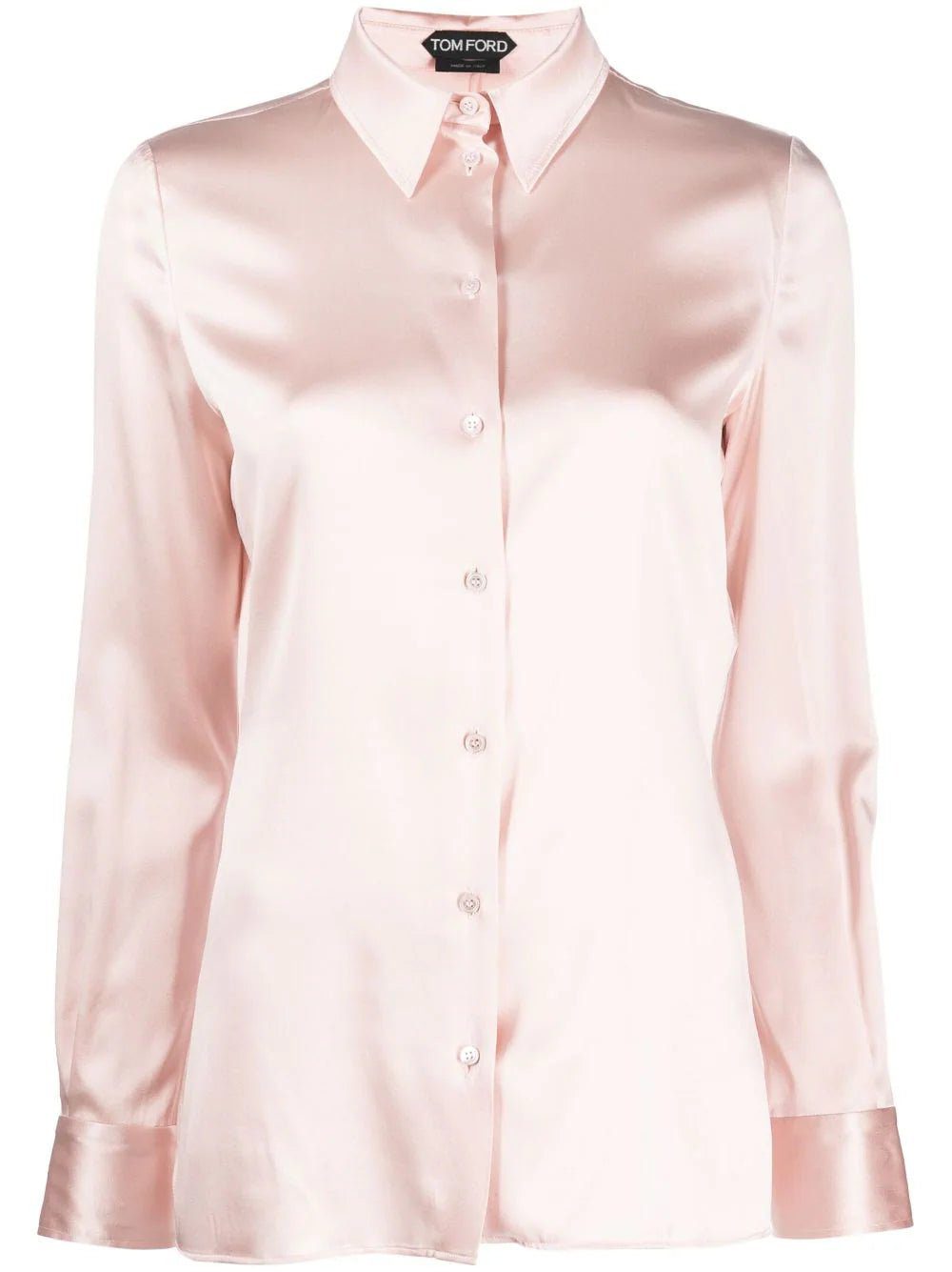 TOM FORD stretch silk-satin shirt