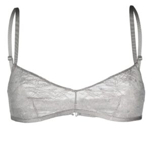 Tory Burch  floral-lace sweetheart-neck bra