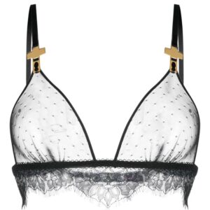 Maison Close  Inspiration Divine cross-charm bra